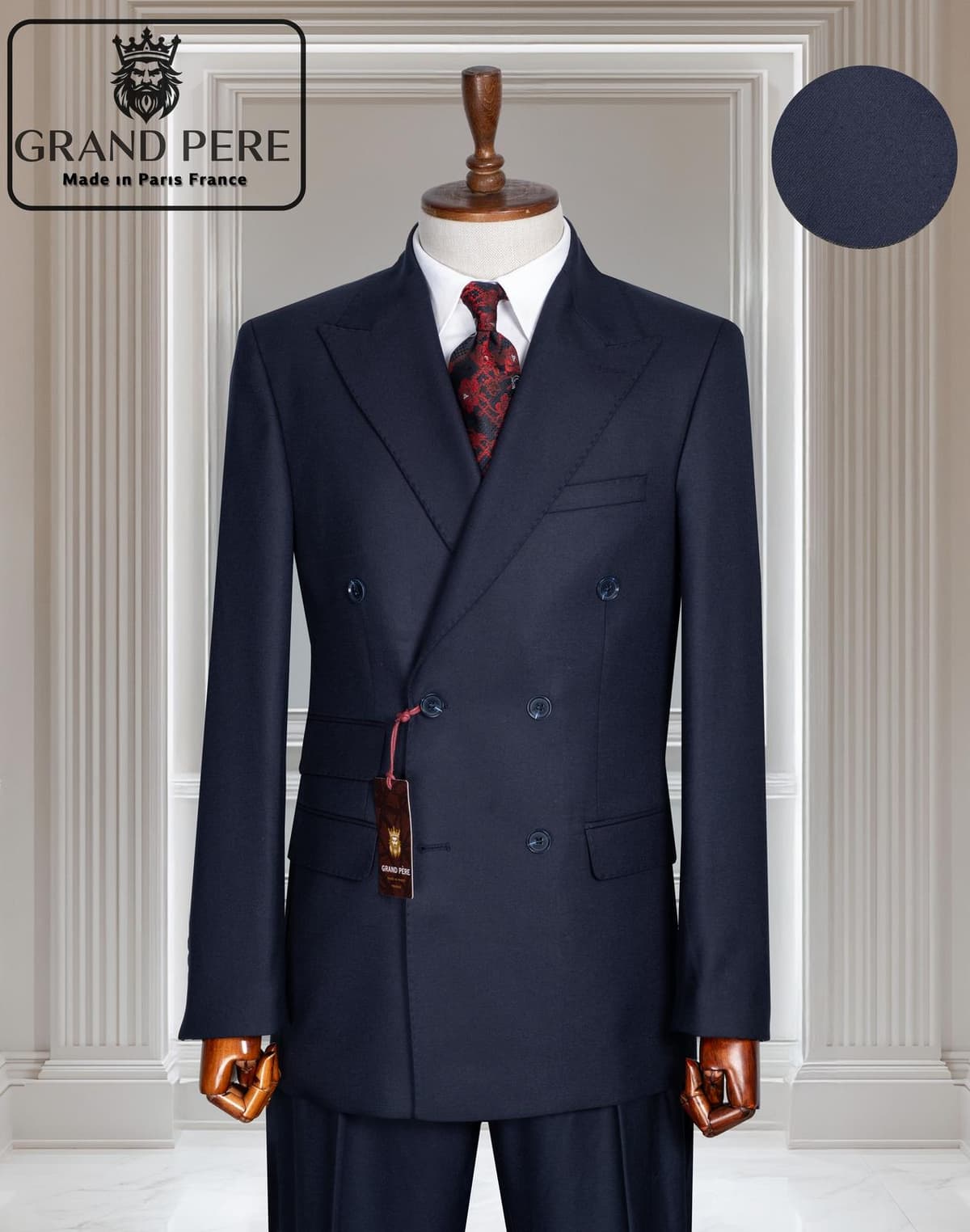 Premium Double-Breasted Suit Collection